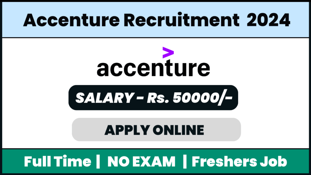 Accenture Recruitment 2024: Sales Operations Senior Analyst