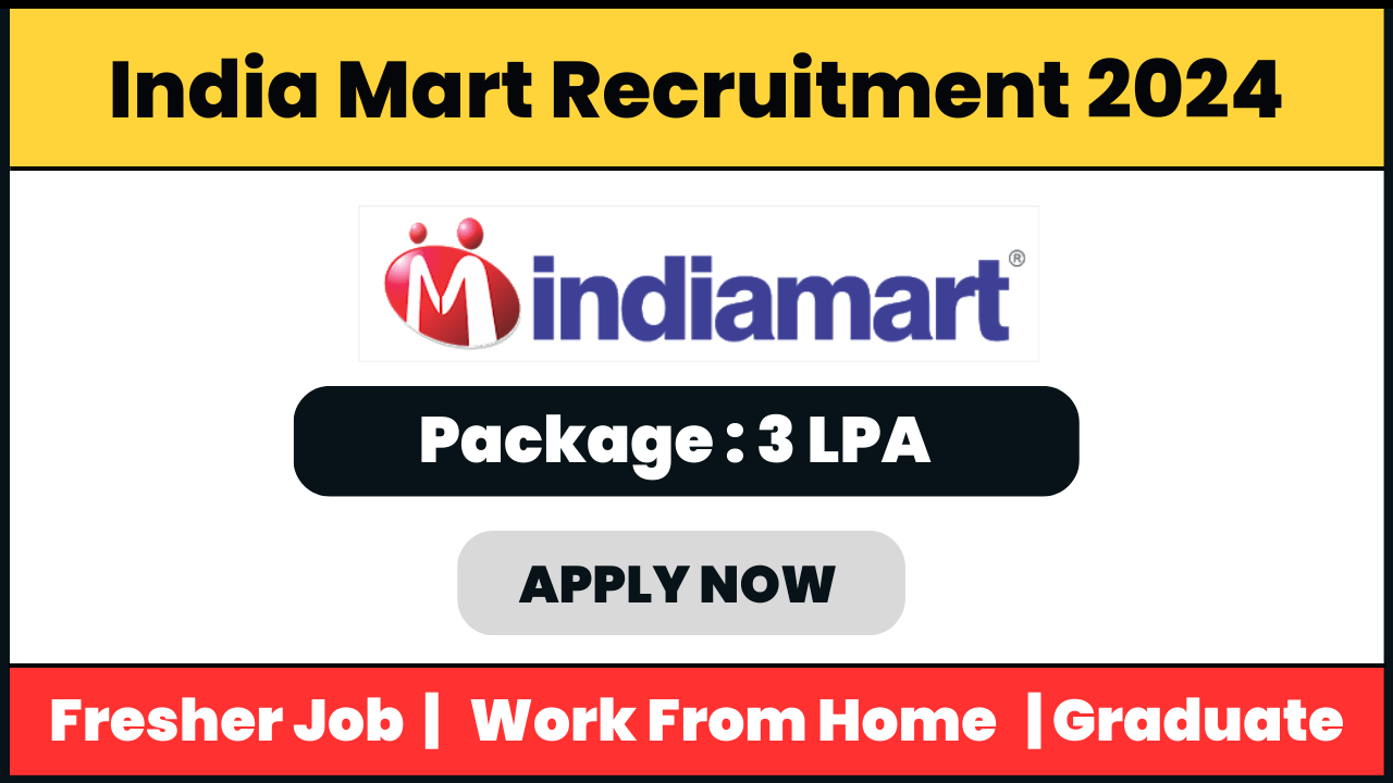 IndiaMart Recruitment 2024: Tele Associate