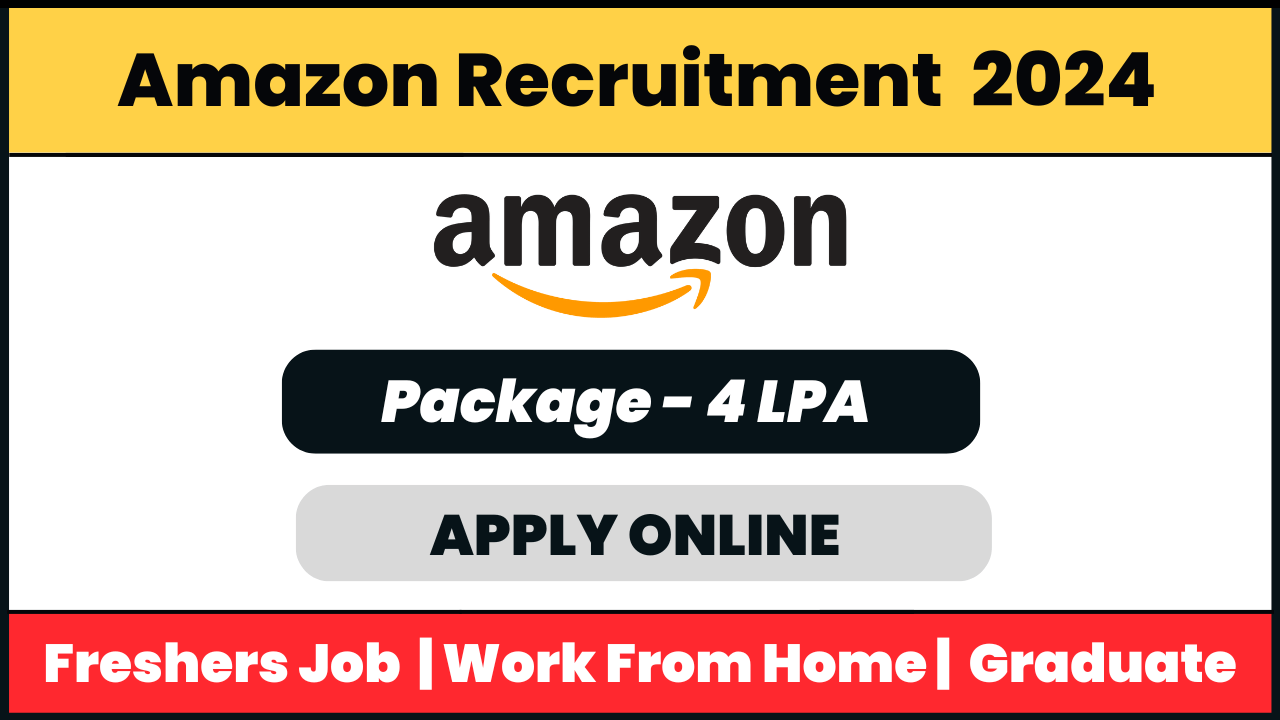 Amazon Recruitment 2024: SPS Associate