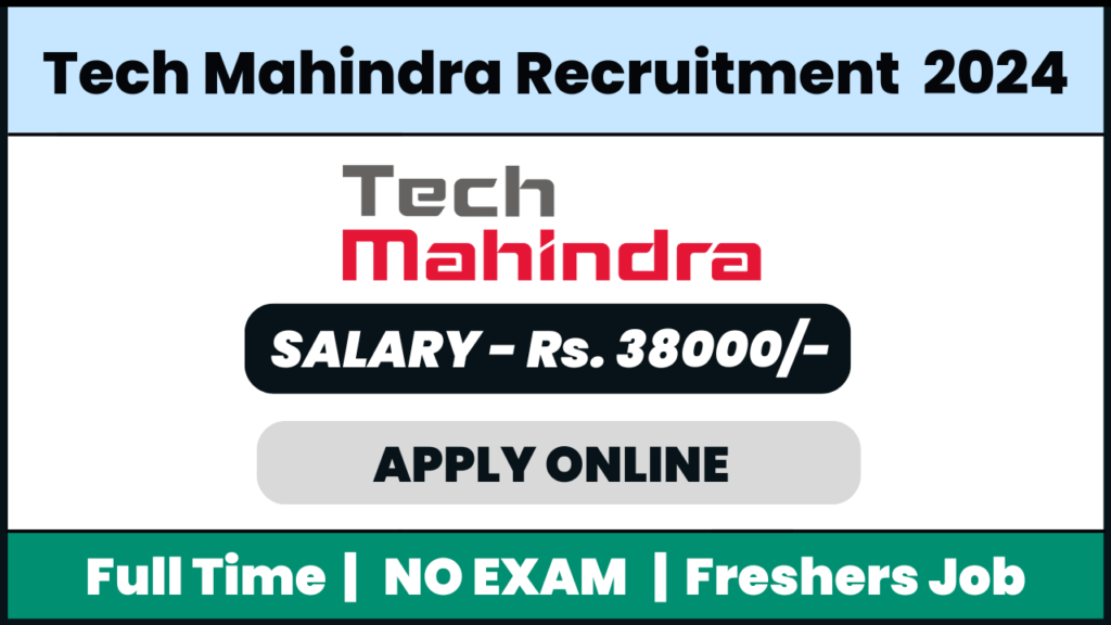 Tech Mahindra Recruitment 2024: International Voice Process