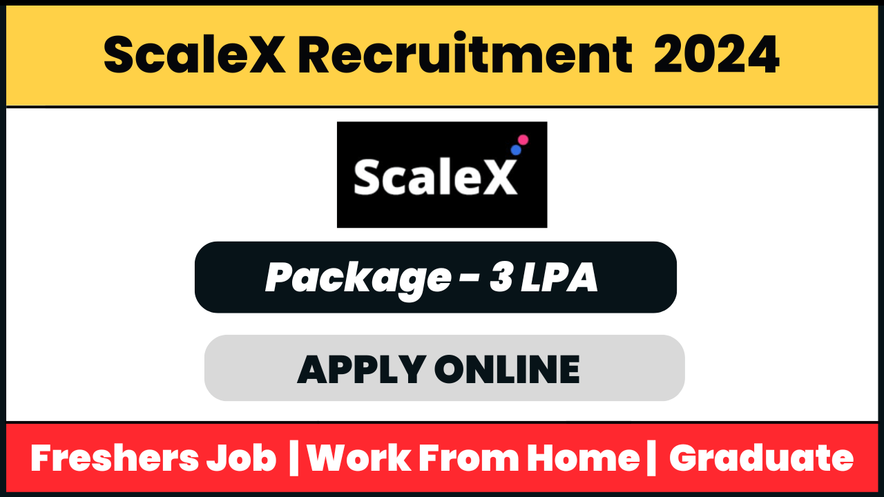 ScaleX Recruitment 2024: Operations Executive