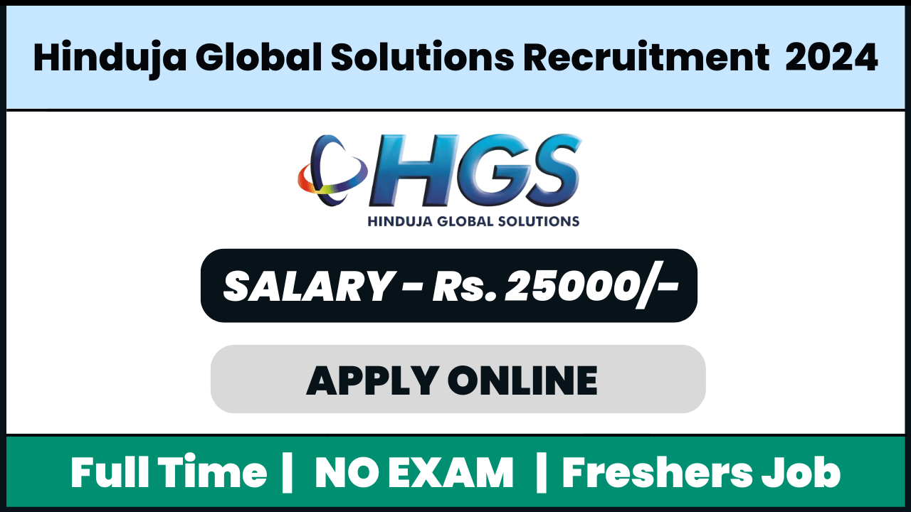 Hinduja Global Solutions Recruitment 2024: Telesales Associate