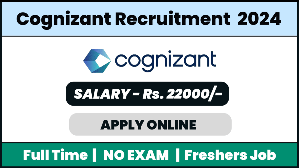 Cognizant Recruitment 2024: Process Executive