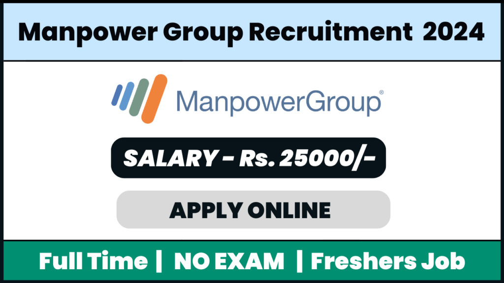 Manpower Group Recruitment 2024: Customer Support Associate