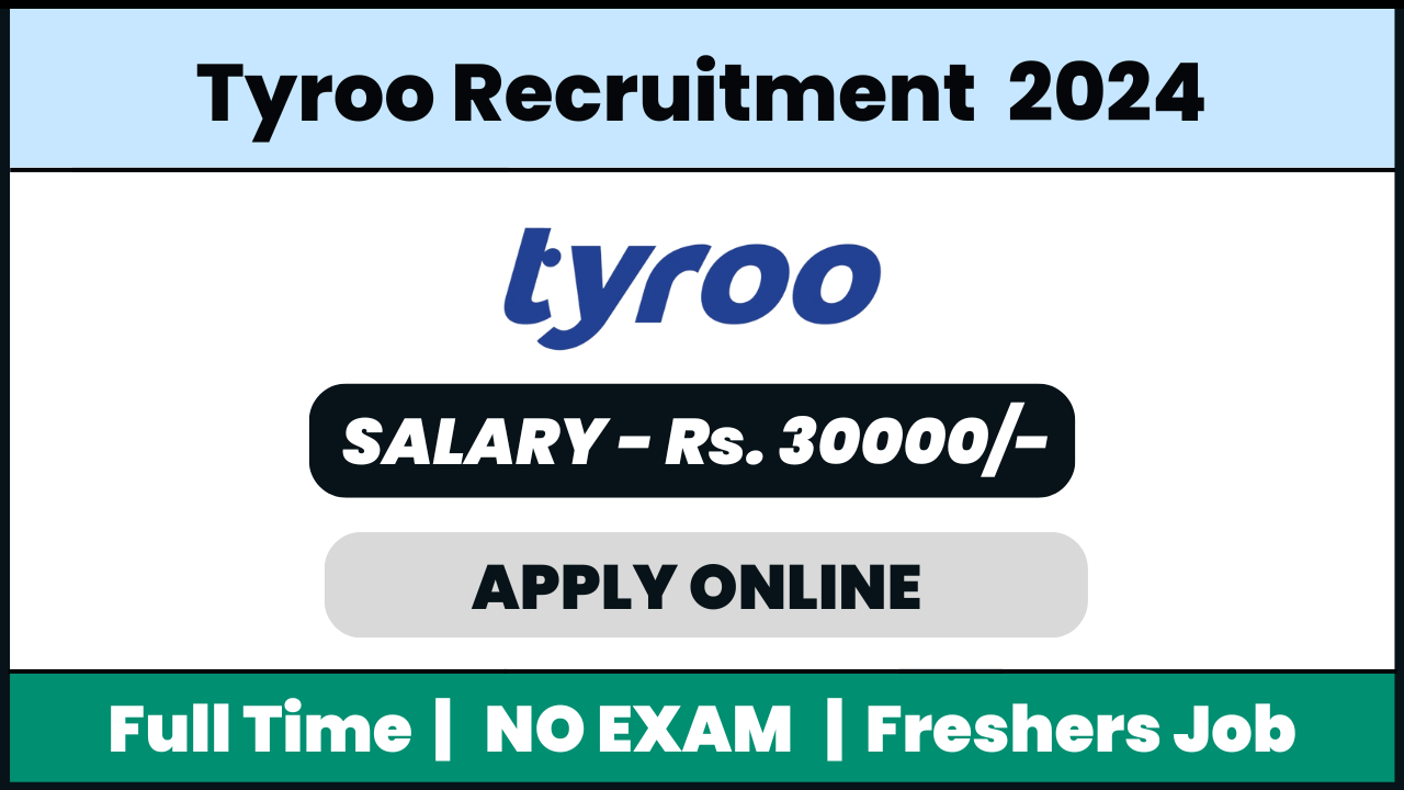 Tyroo Recruitment 2024: Sales Associate
