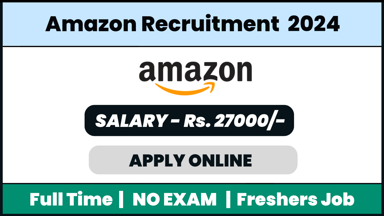 Amazon Recruitment 2024: Sales Associate