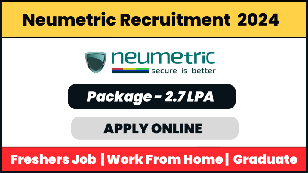Neumetric Recruitment 2024: Inside Sales