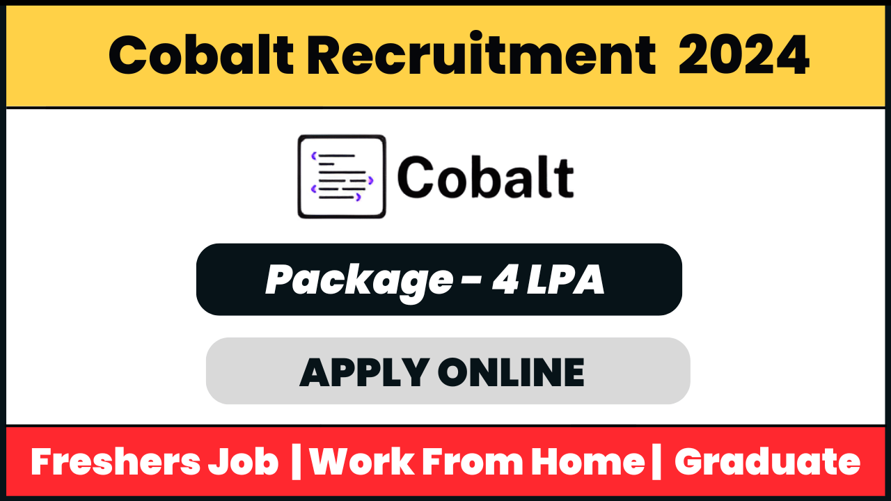 Cobalt Recruitment 2024: Associate Project Manager