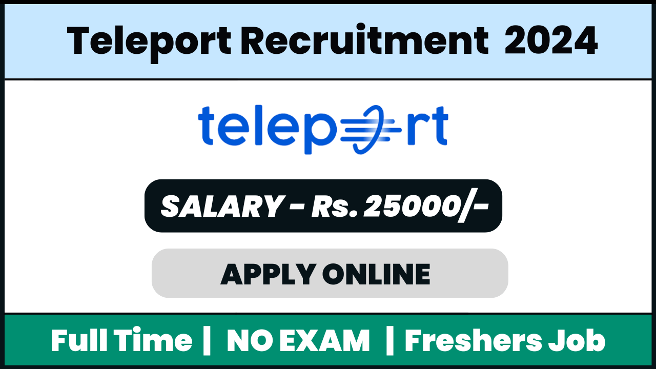 Teleport Recruitment 2024: Customer Support Specialist