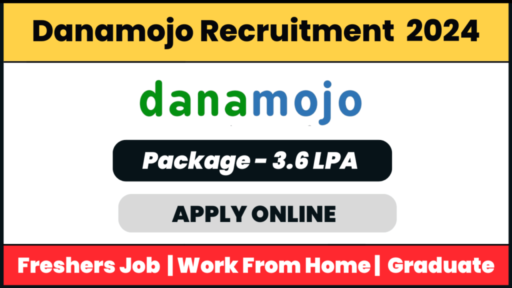 Danamojo Recruitment 2024: Inside Sales Associate