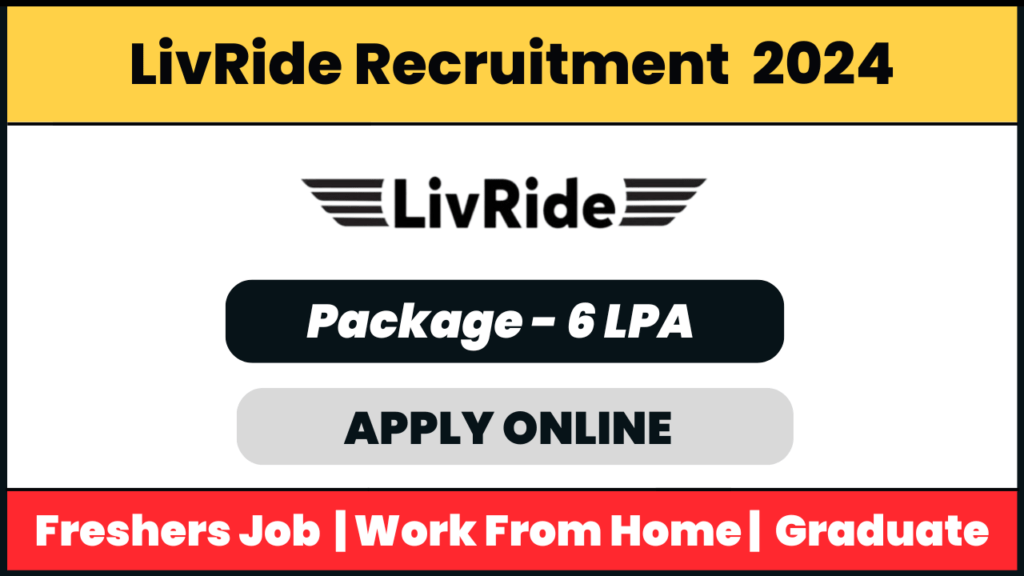 LivRide Recruitment 2024: Sales Team Leader