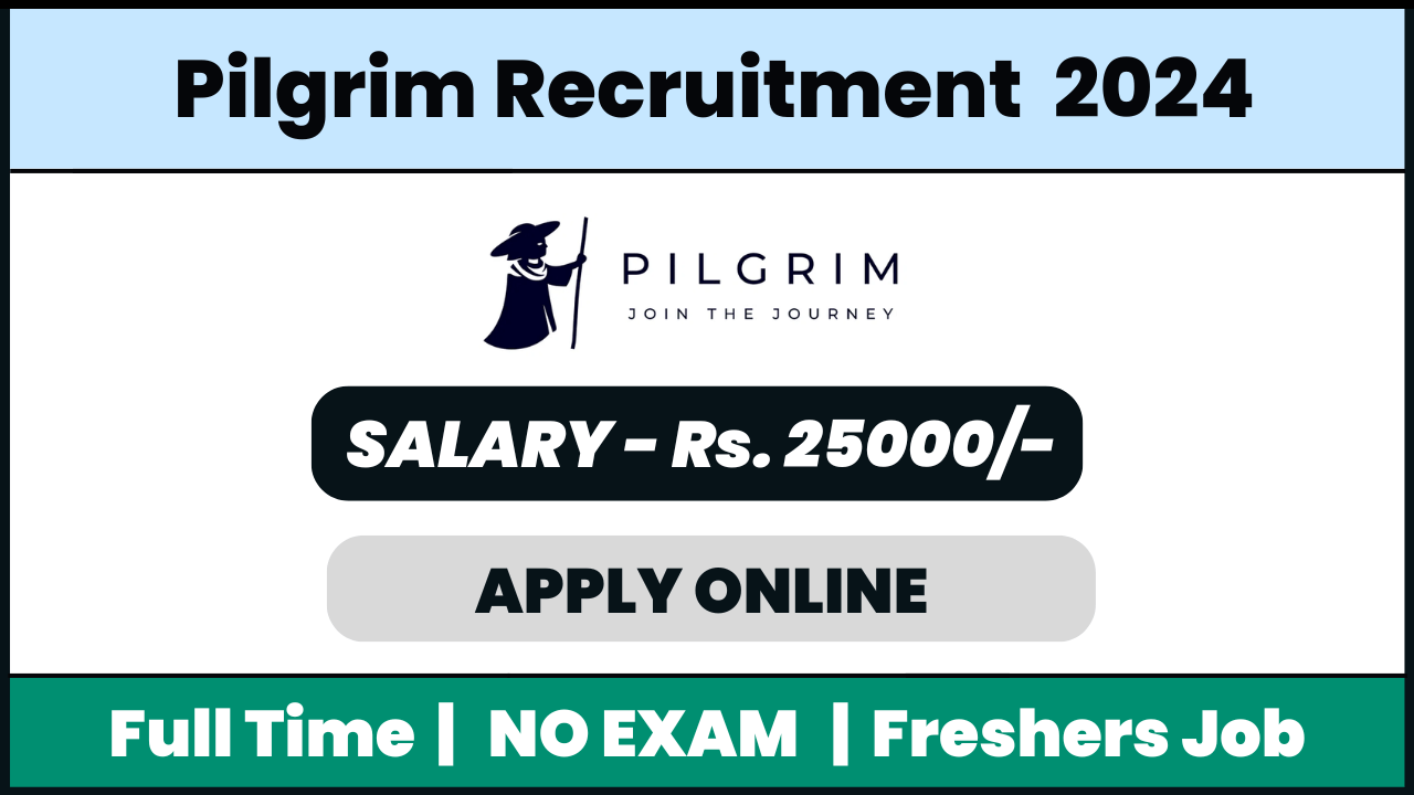Pilgrim Recruitment 2024: Customer Support Associate