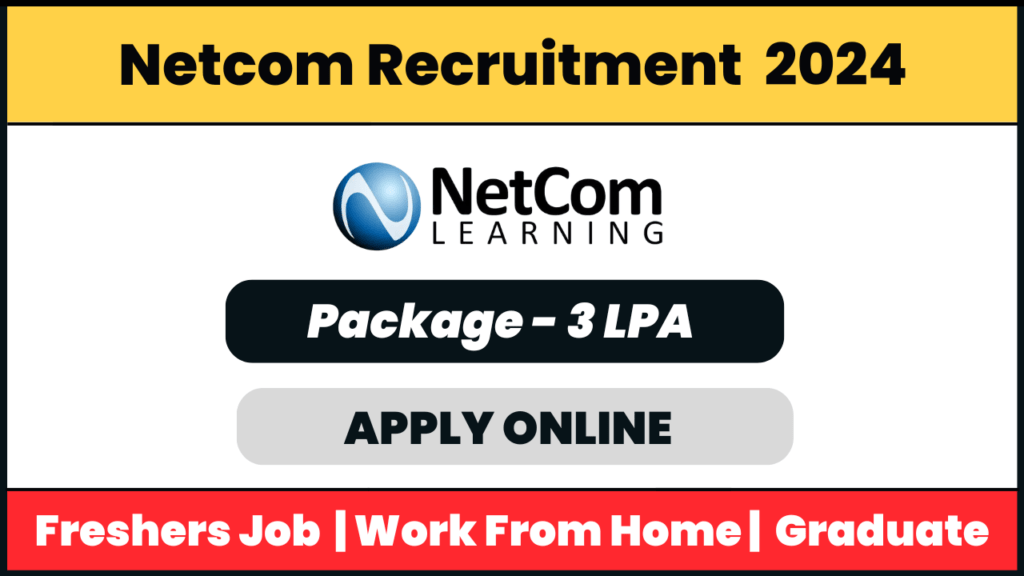 Netcom Recruitment 2024: Marketing Associate