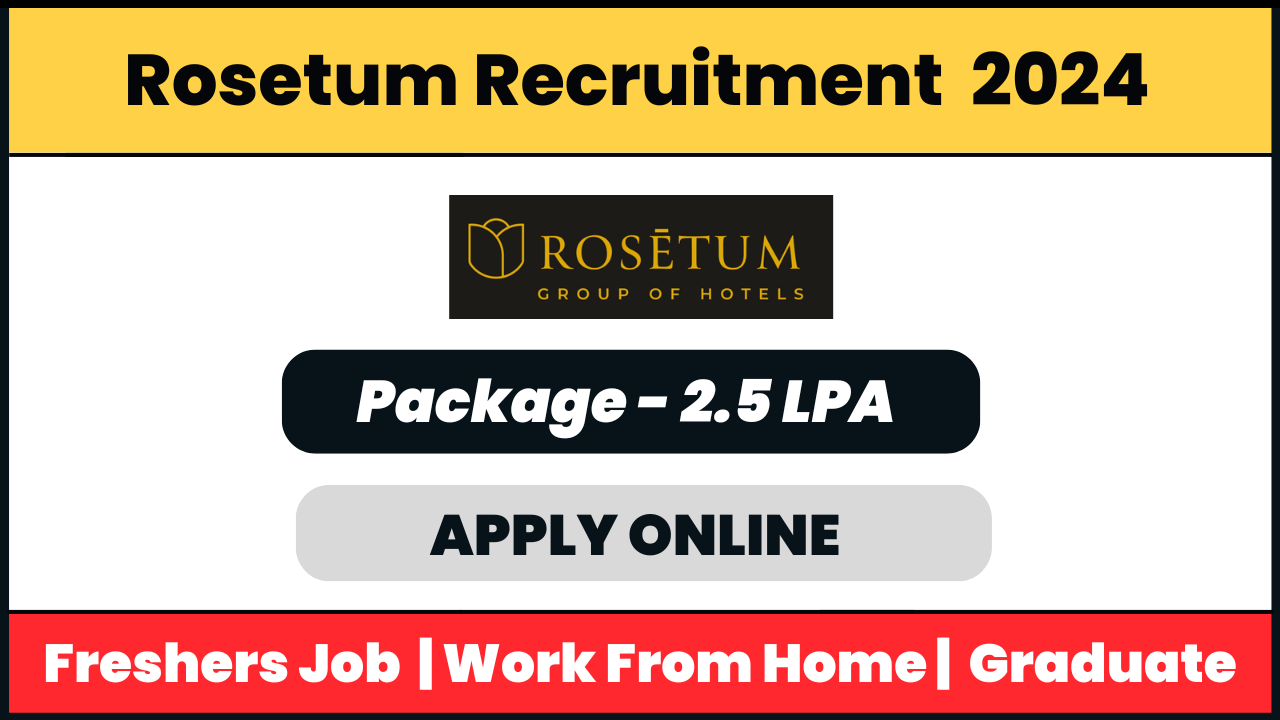 Rosetum Recruitment 2024: Field Sales Associate