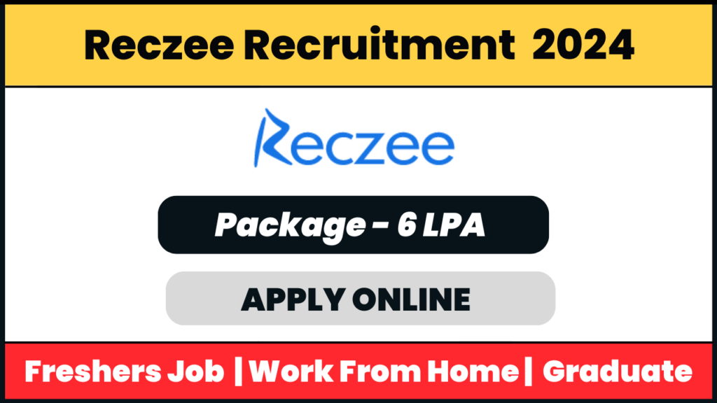 Reczee Recruitment 2024: Sales Development Representative