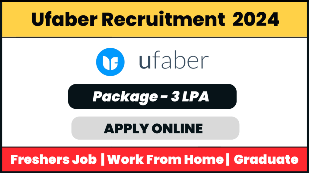 UFaber Recruitment 2024: Business Development Executive Job