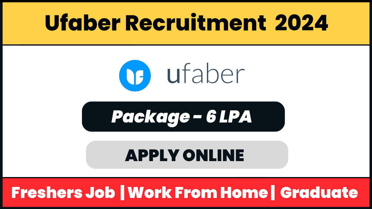 UFaber Recruitment 2024: Business Development Executive Fresher Job