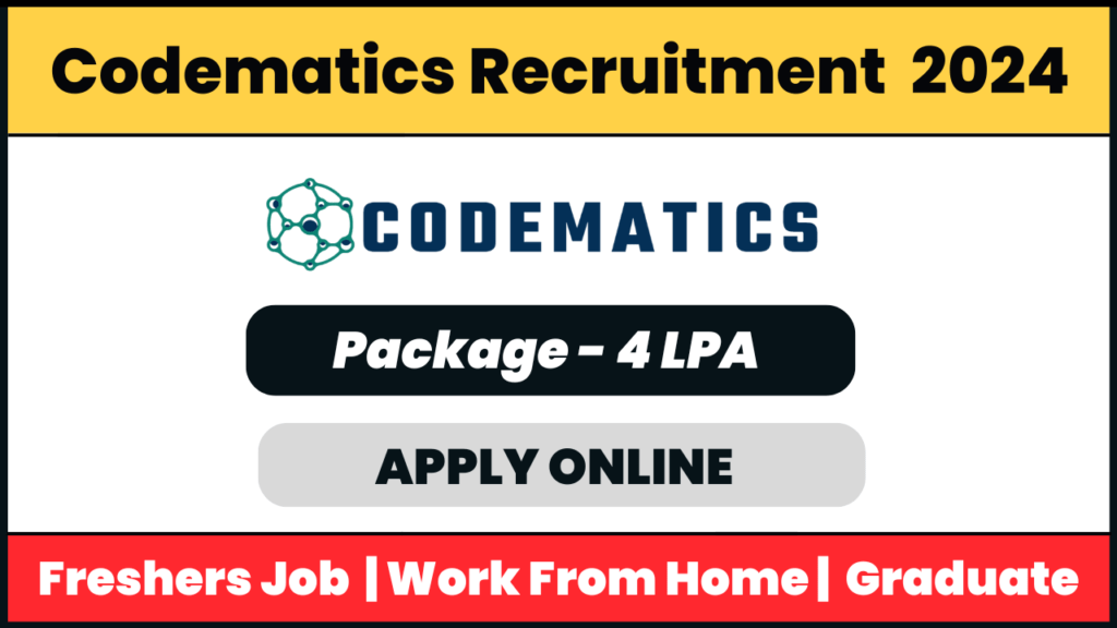Codematics Recruitment 2024: Telemarketer