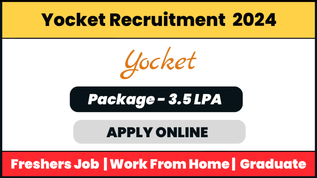 Yocket Recruitment 2024: Telecaller Fresher Job (Remote)