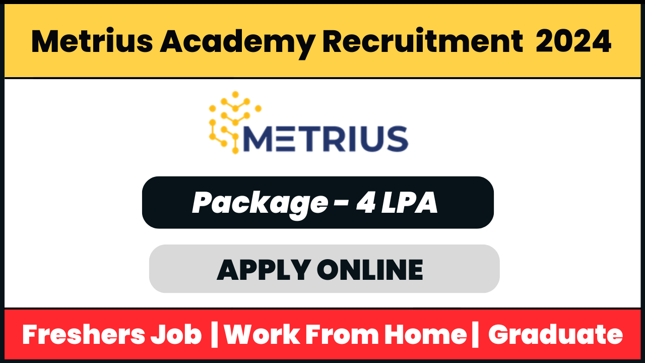 Metrius Academy Recruitment 2024: Business Development Representative