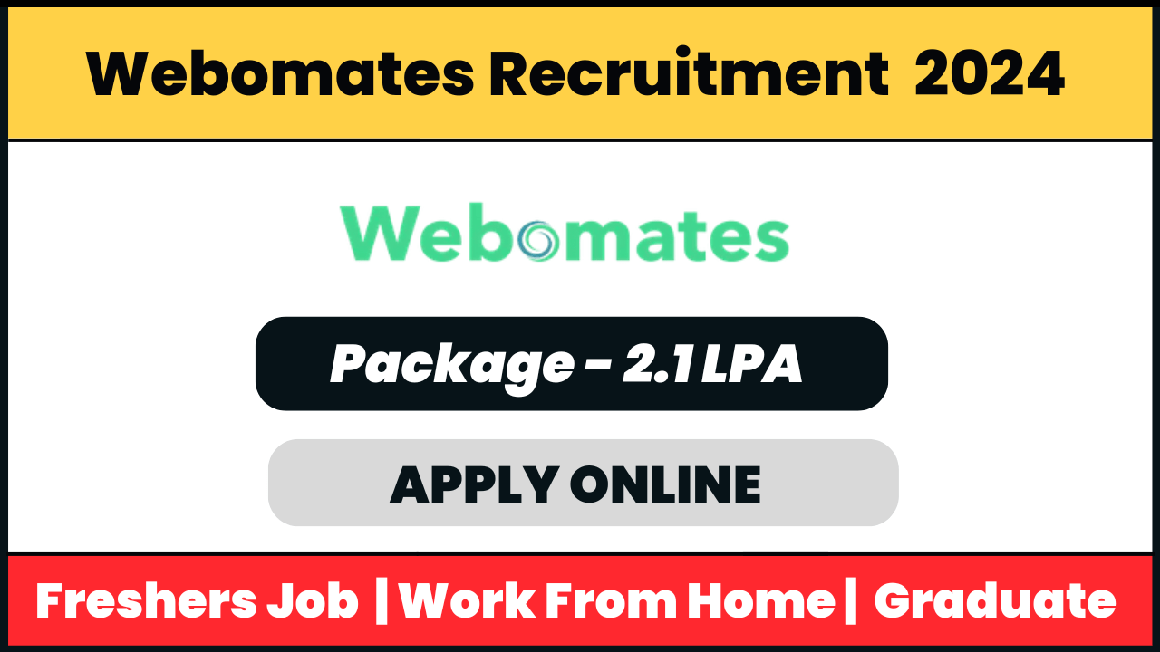 Webomates Recruitment 2024: Telecaller Fresher Job