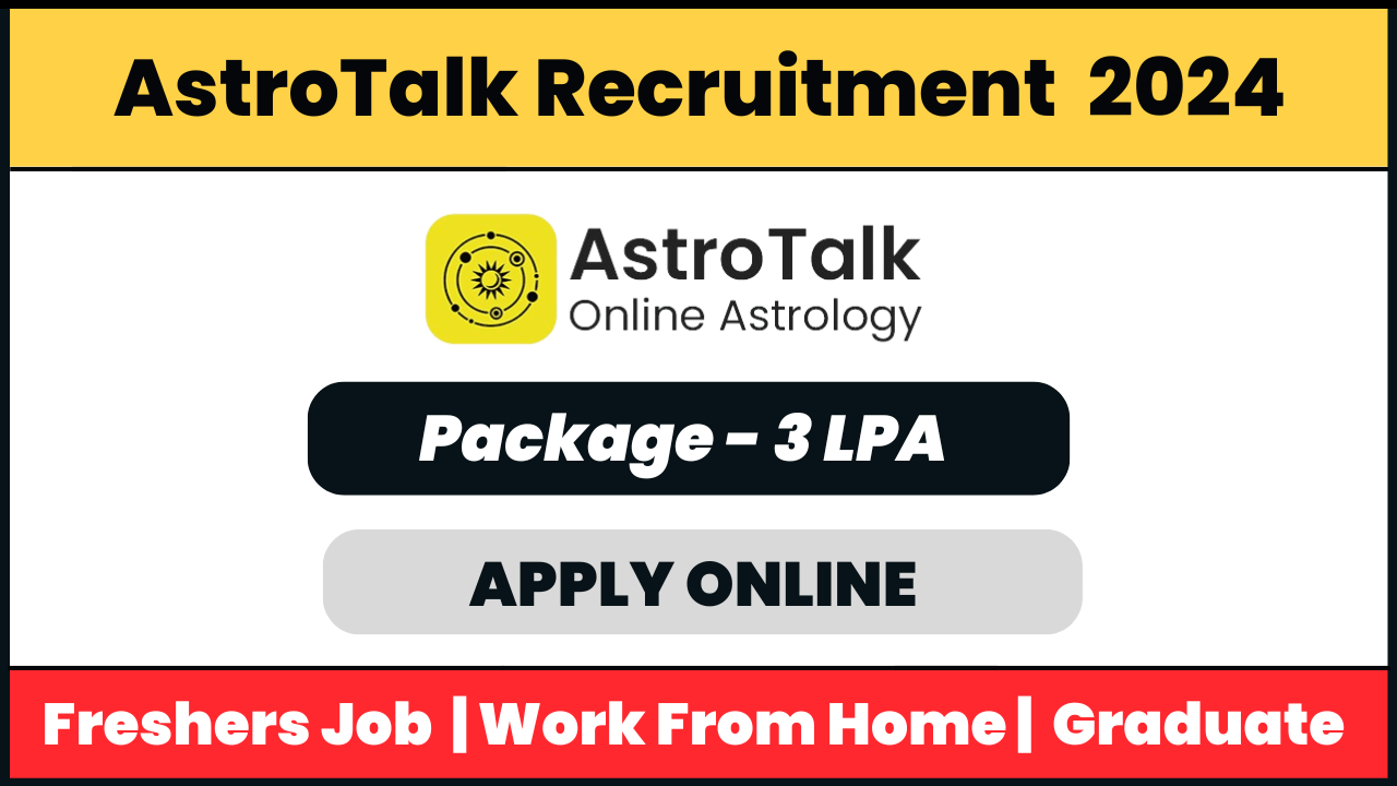 AstroTalk Recruitment 2024: Telecalling Fresher Job (Remote)